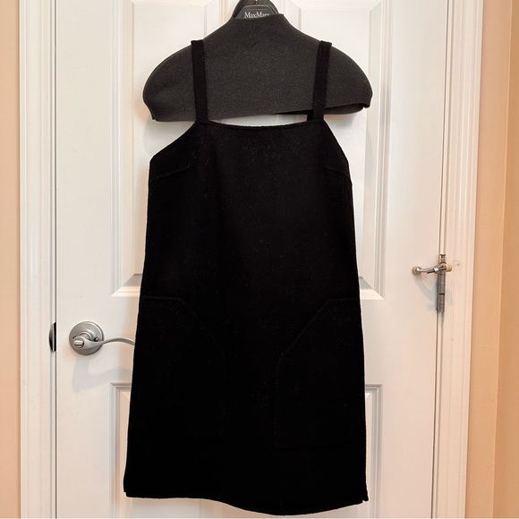 Max Mara Label-cut Double-face Wool Cashmere Dress Size: US4/6 Small Fall/Winter - Picture 3 of 13